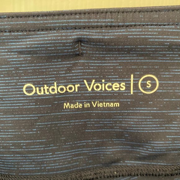 Outdoor Voices Flex 7/8 Leggings – Deep Blue - Picture 6 of 7